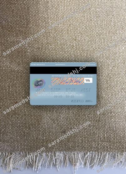 USA BMO Harris Bank mastercard photolook back